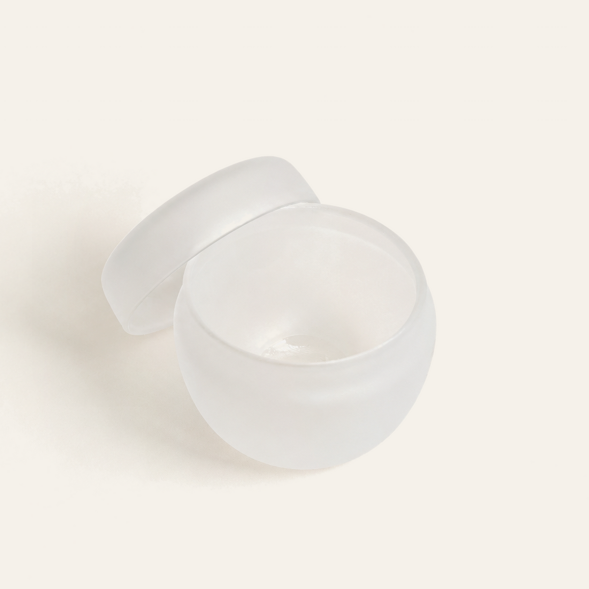 MINI GLASS STORAGE JAR - MATT