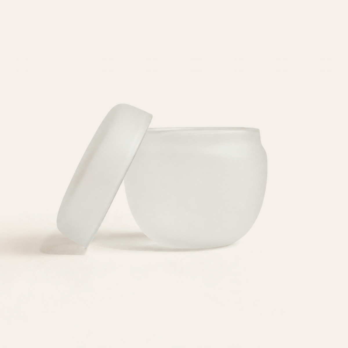 MINI GLASS STORAGE JAR - MATT