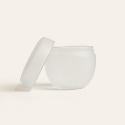 MINI GLASS STORAGE JAR - MATT