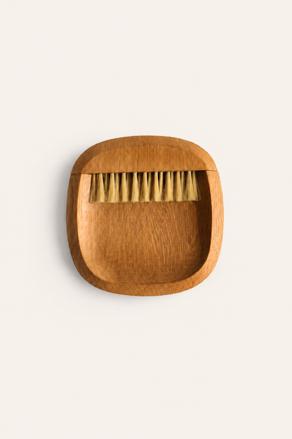 French Oak Belfort Crumb Brush
