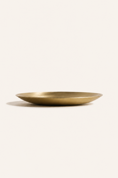 Artisan Brass Plates - Set of 6